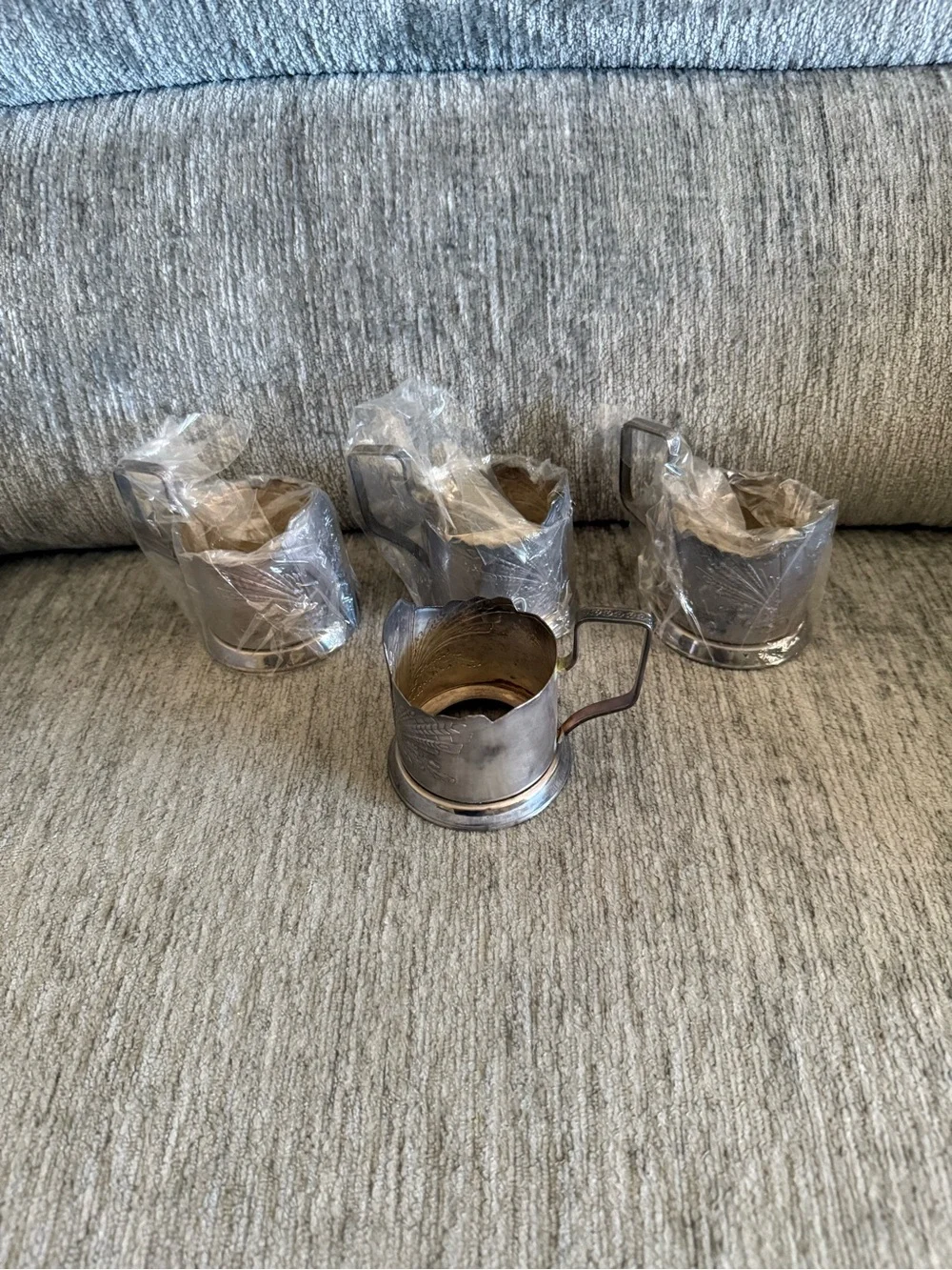 Vintage Soviet Cup Holder 